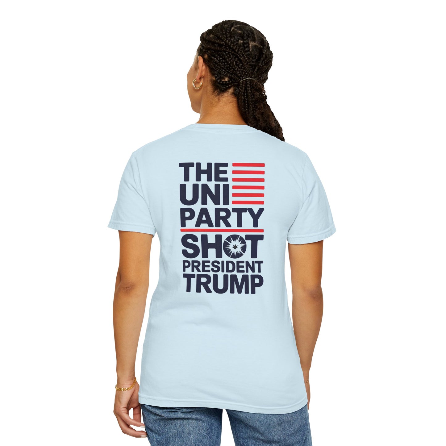 "The Uniparty Shot President Trump" #01, Unisex T-shirt
