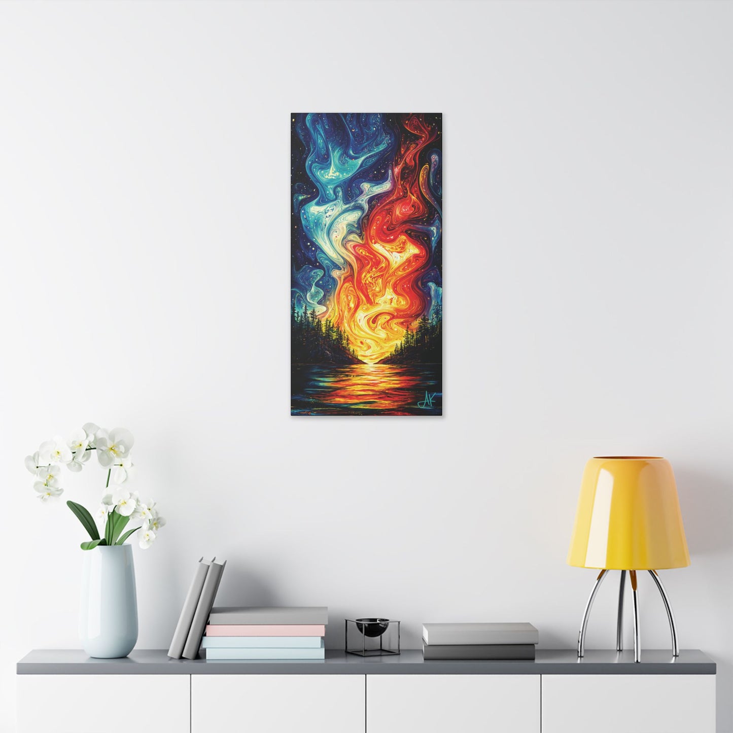 "Naomh Solus (Gaelic) - Sacred Light (English)", Stretched Classic Canvas Fine Art Print