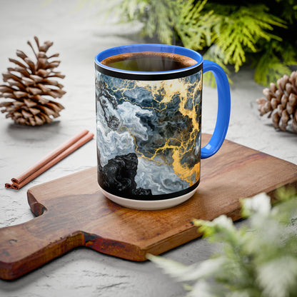 "An Crann Naomh (Gaelic) - The Sacred Tree (English)", Colorful Mugs (11oz & 15oz)