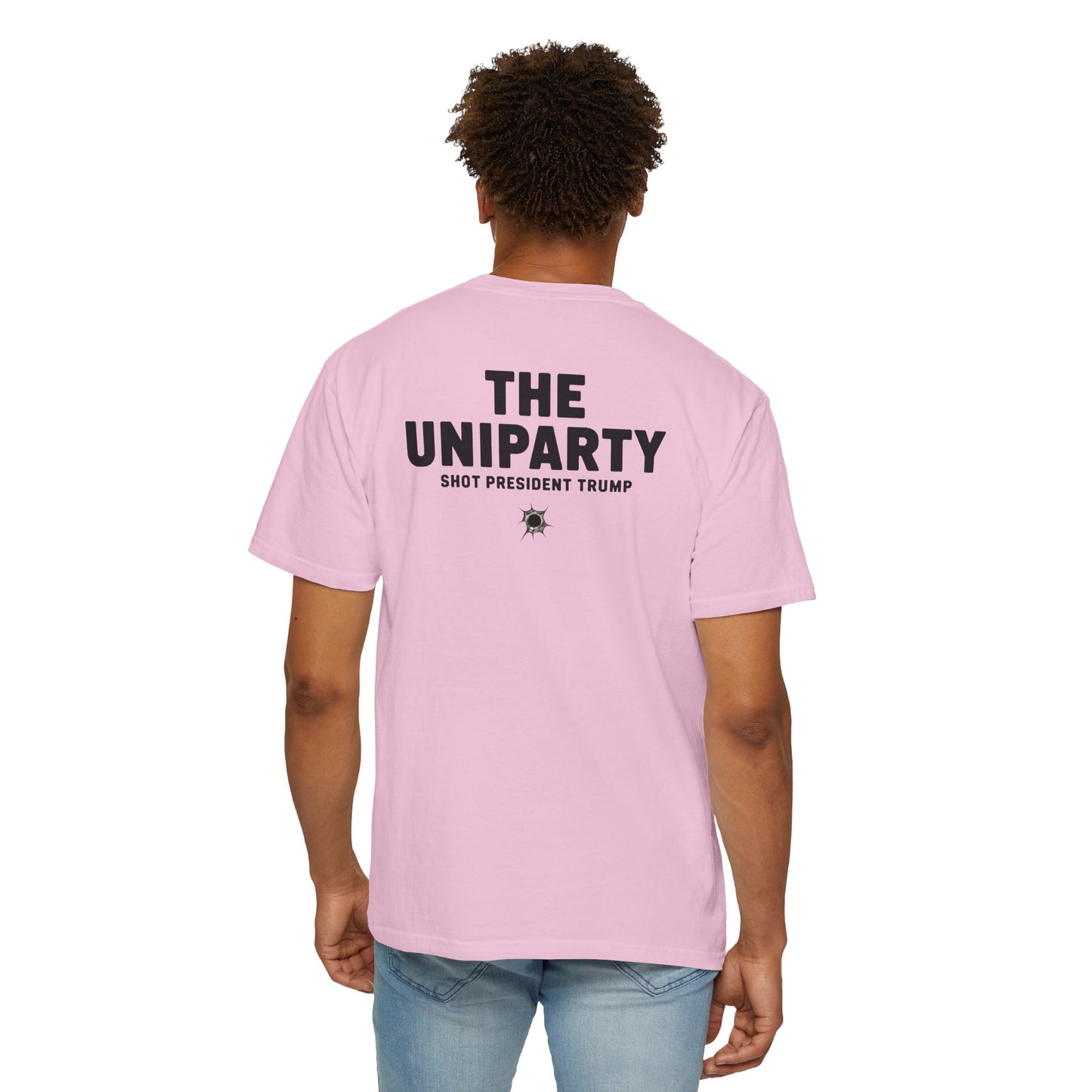 "The Uniparty Shot President Trump" #02, Unisex T-shirt
