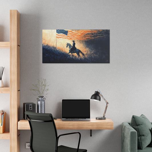 "Liberty under God", Stretched Classic Canvas Fine Art Print