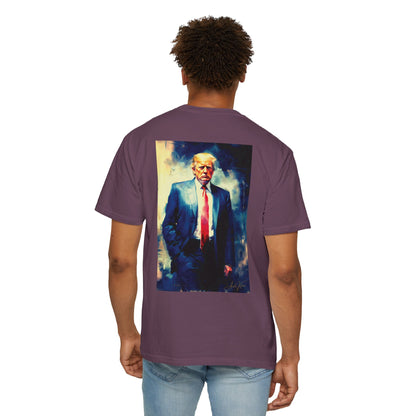 "Trump Portrait No. 6", Unisex T-shirt (Dark Colors)