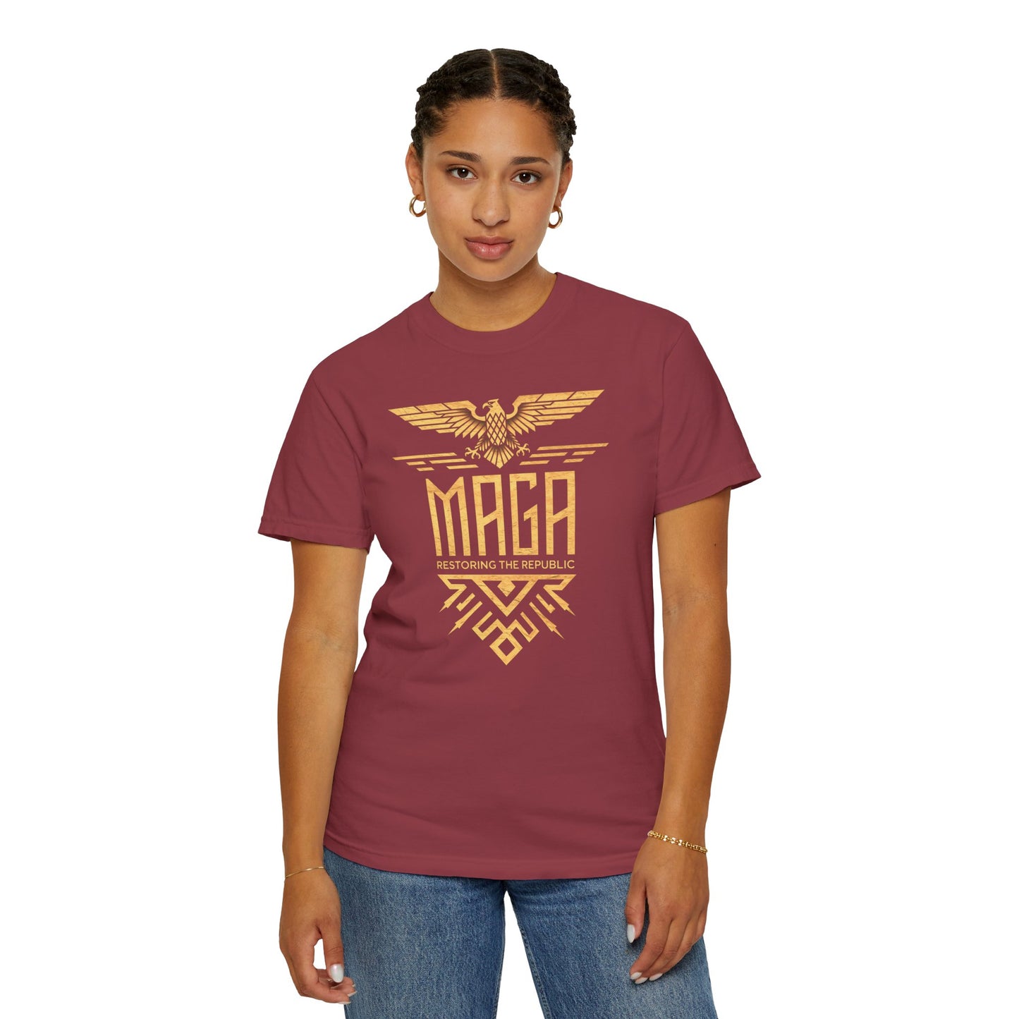 "MAGA Restoring the Republic" #02, Unisex T-shirt