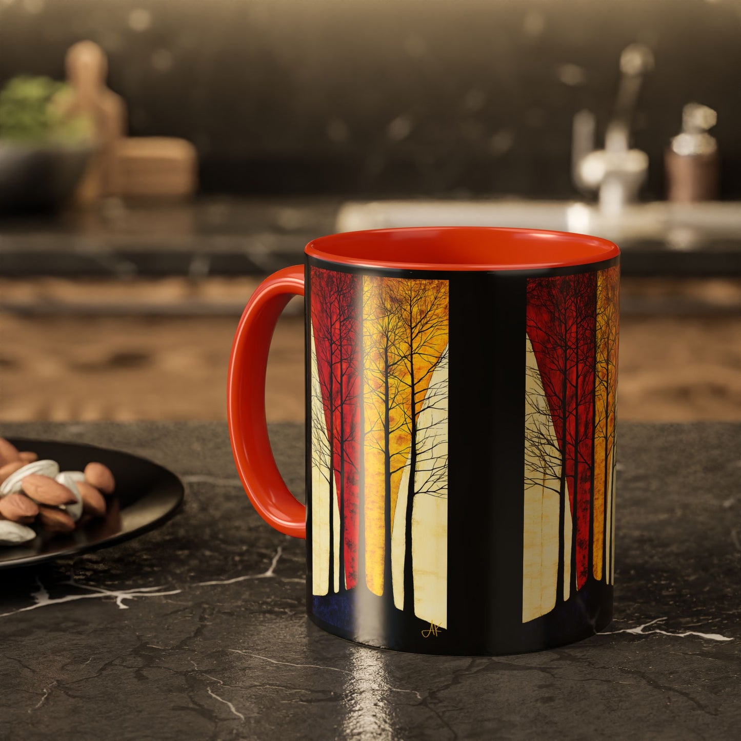 "Go Out in Joy" Isaiah 55:12 (NIV)", Colorful Mugs (11oz & 15oz)