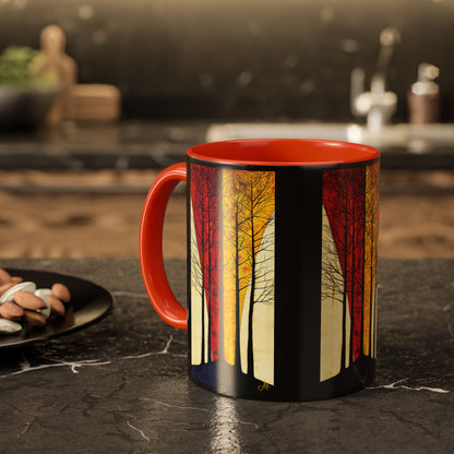 "Go Out in Joy" Isaiah 55:12 (NIV)", Colorful Mugs (11oz & 15oz)