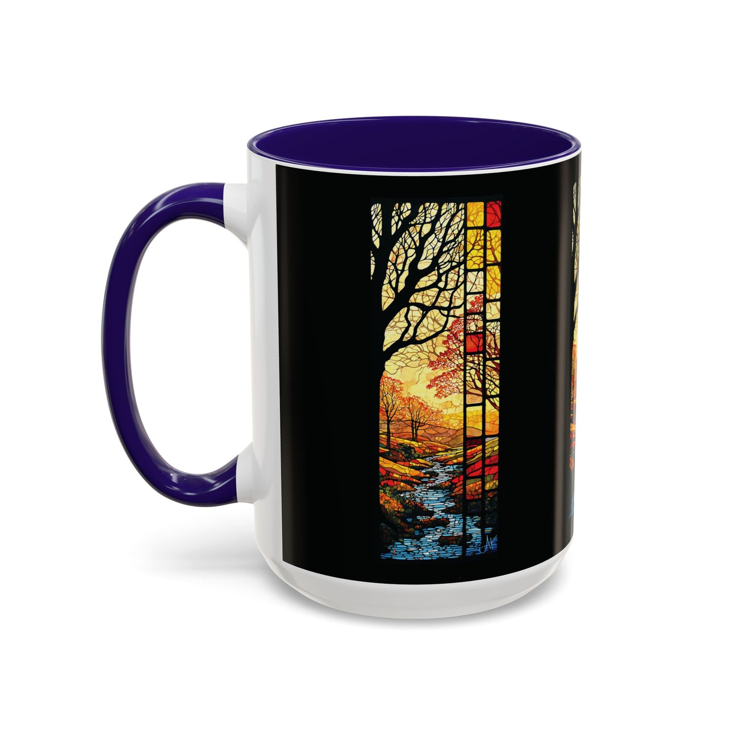 "Realization at 5", Colorful Mugs (11oz, 15oz)