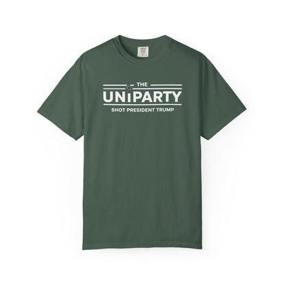 "The Uniparty Shot President Trump" #03, Unisex T-shirt