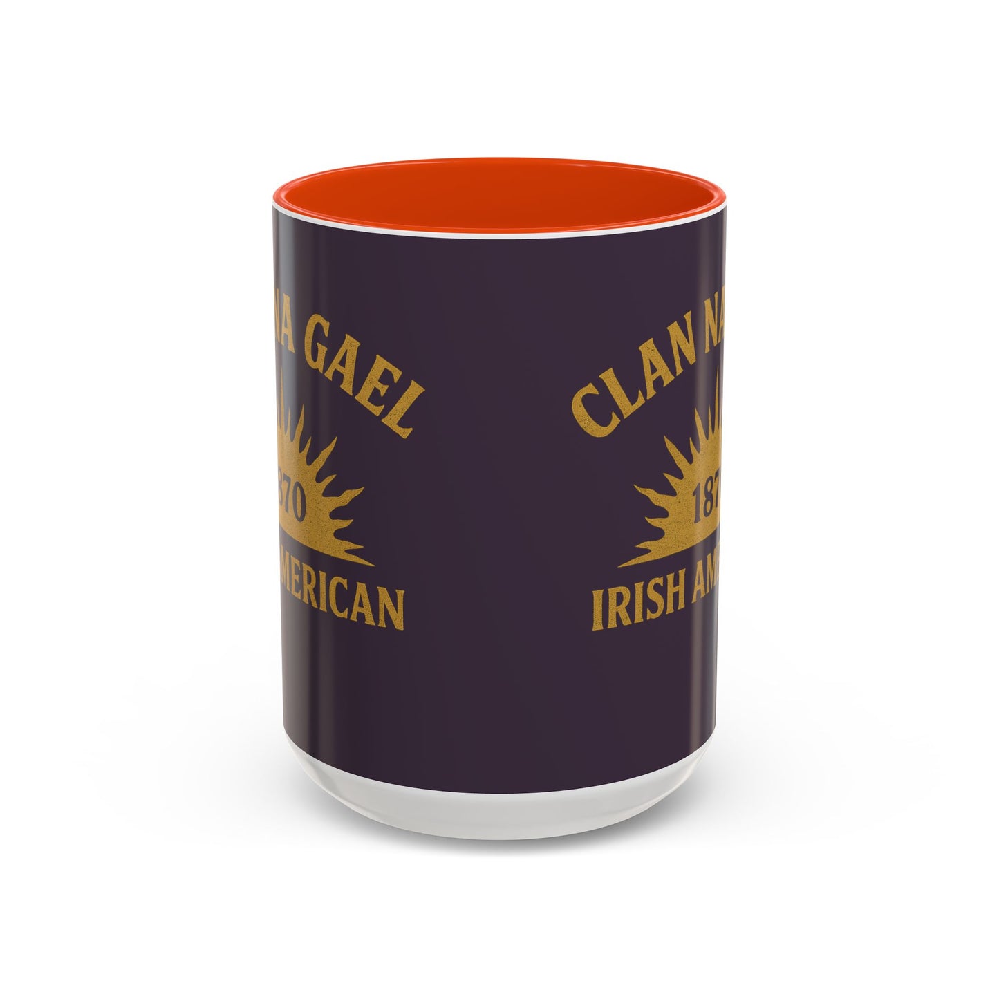 "Clan na Gael - Irish American", Colorful Mugs (11oz, 15oz) (Purple Verbena)