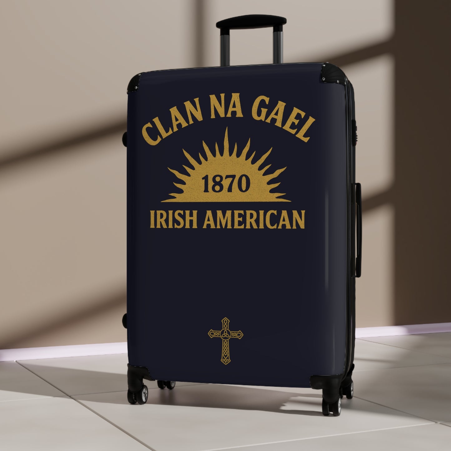 "Clan na Gael - Irish American", Suitcase (Black Rock Blue)