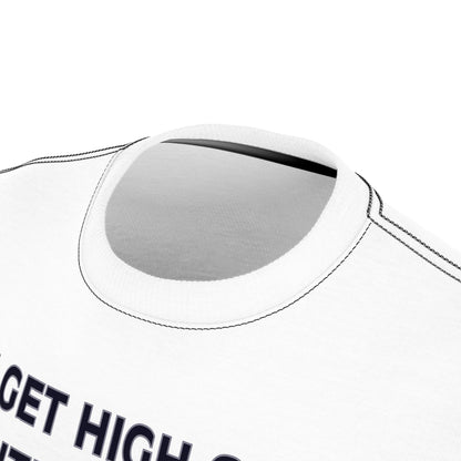 "Intelligent Conversation", Unisex T-shirt (White)