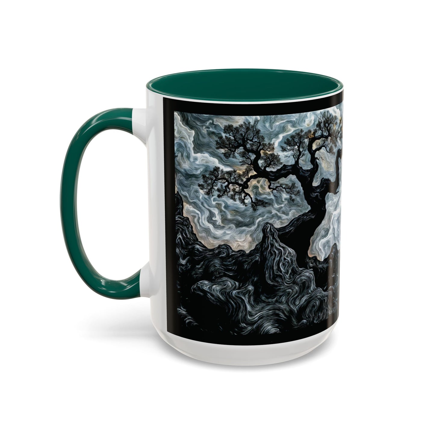 "An Crann Naomh (Gaelic) - The Sacred Tree (English)", Colorful Mugs (11oz & 15oz)