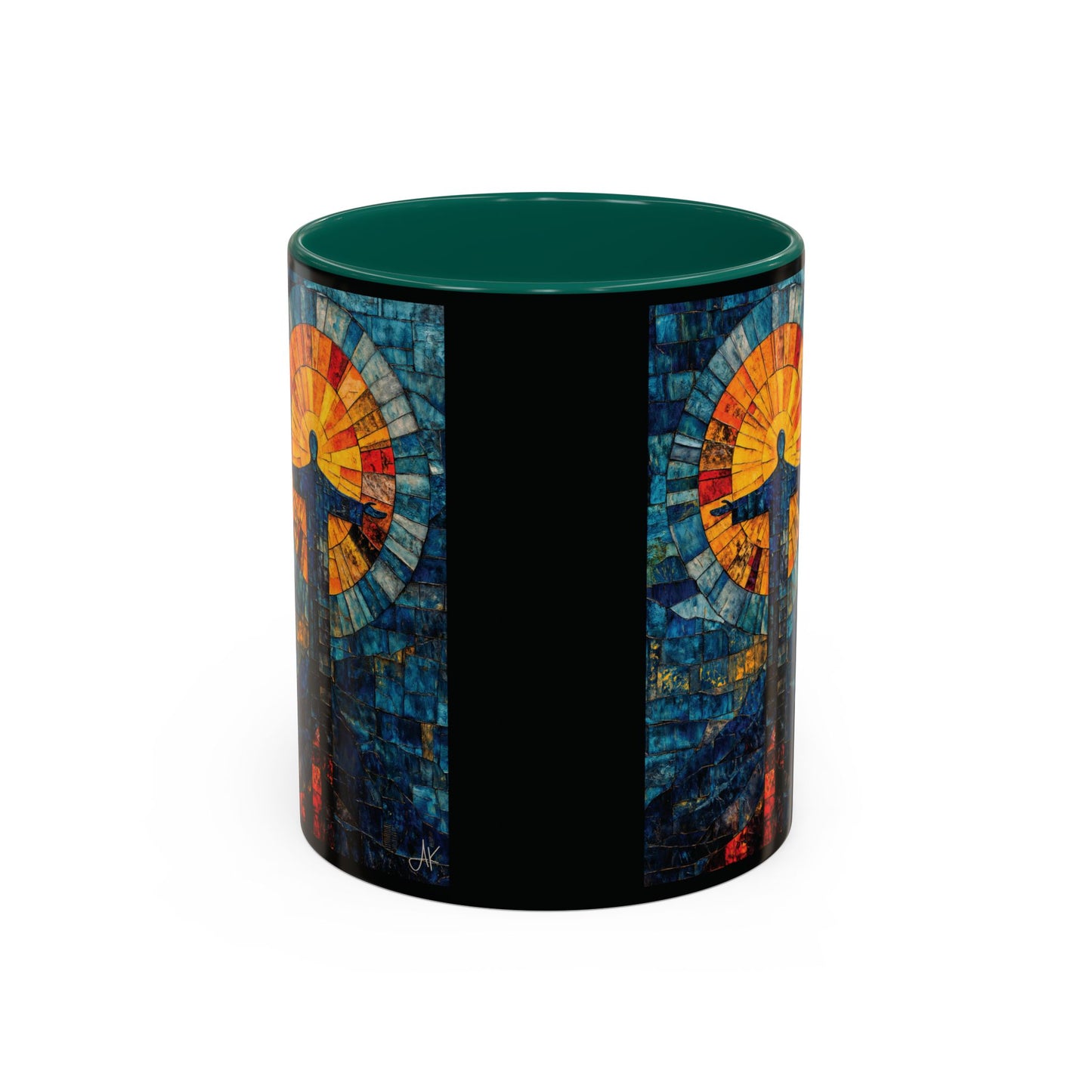"Alpha and Omega - Revelation 22:13", Colorful Mugs (11oz, 15oz)