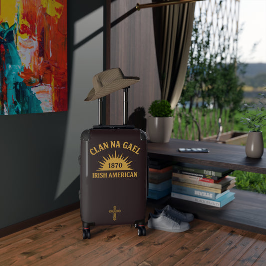 "Clan na Gael - Irish American", Suitcase (Seal Brown)