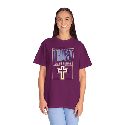 "Trust Divine Timing" #01, Unisex T-shirt