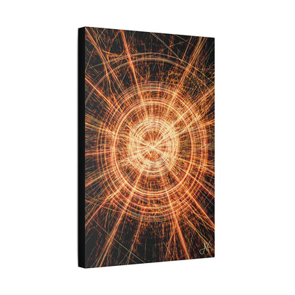 "His Light After Darkness", Stretched Classic Canvas Fine Art Print