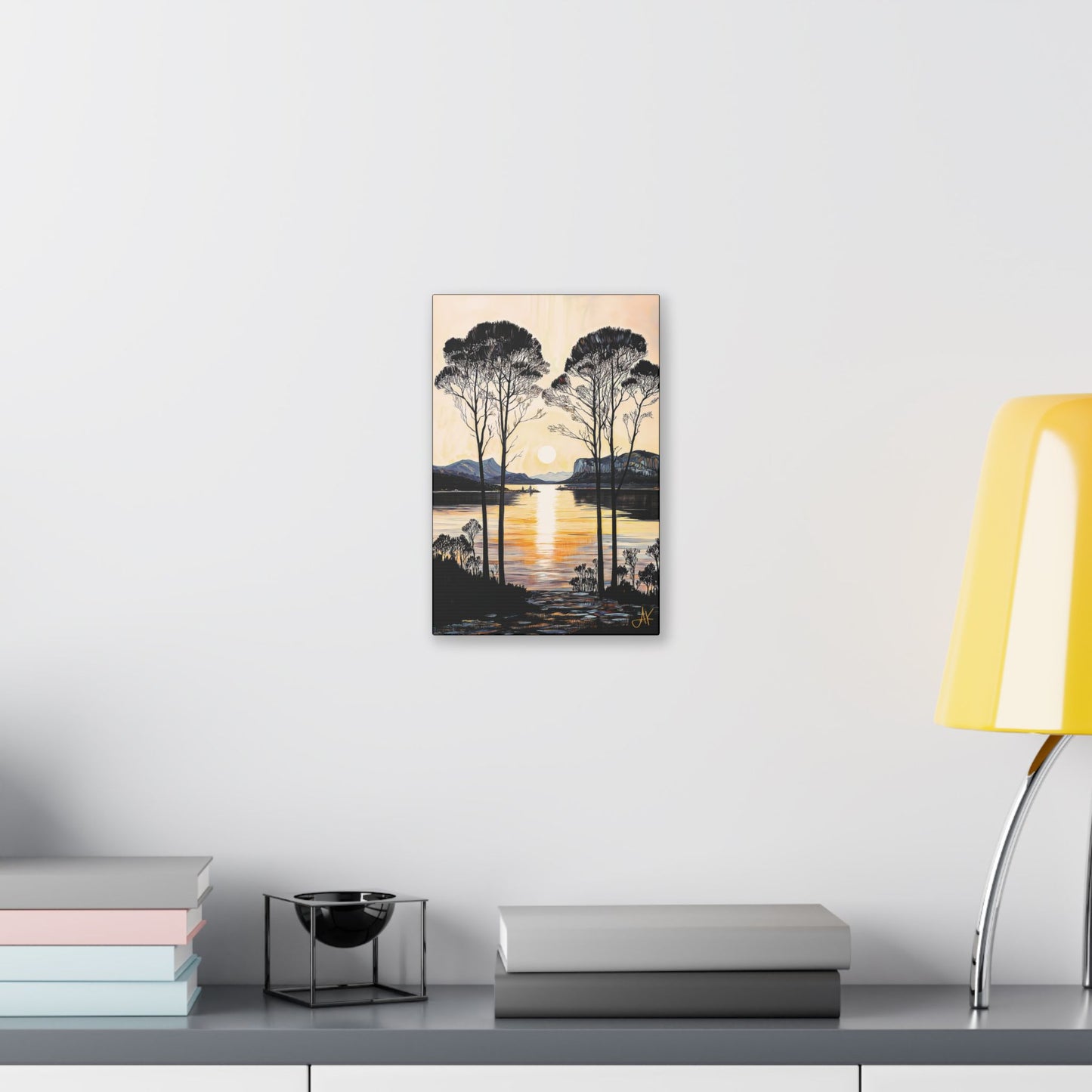 "Gentle Sound", Stretched Classic Canvas Fine Art Print