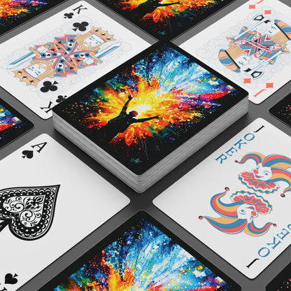 "Unfathomable", Christian Fine Art Playing Cards (Void Black)