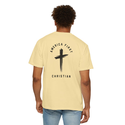 "America First Christian" #05, Unisex T-shirt (Light Colors)