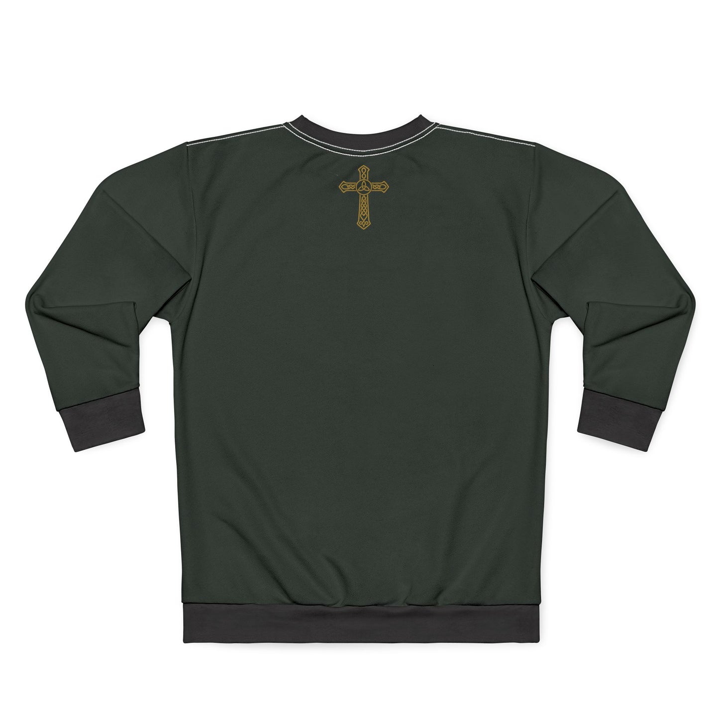 "Clan na Gael - Irish American", Unisex Sweatshirt (Túath Green)