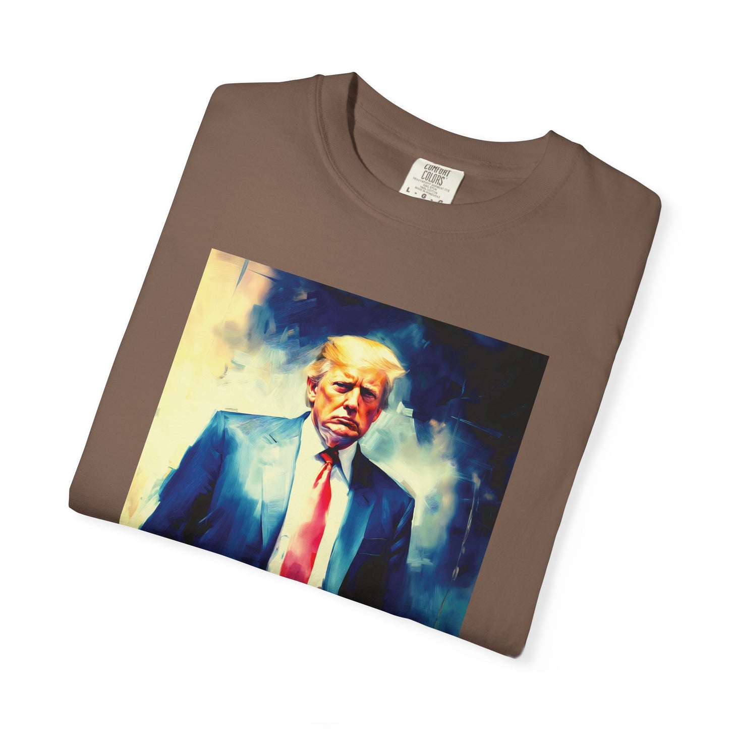 "Trump Portrait No. 6", Unisex T-shirt (Light Colors)