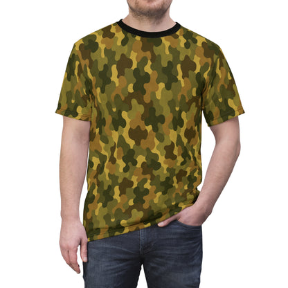 "SASR Day-Ops Camouflage", Unisex Tee (SASR Black Collar)