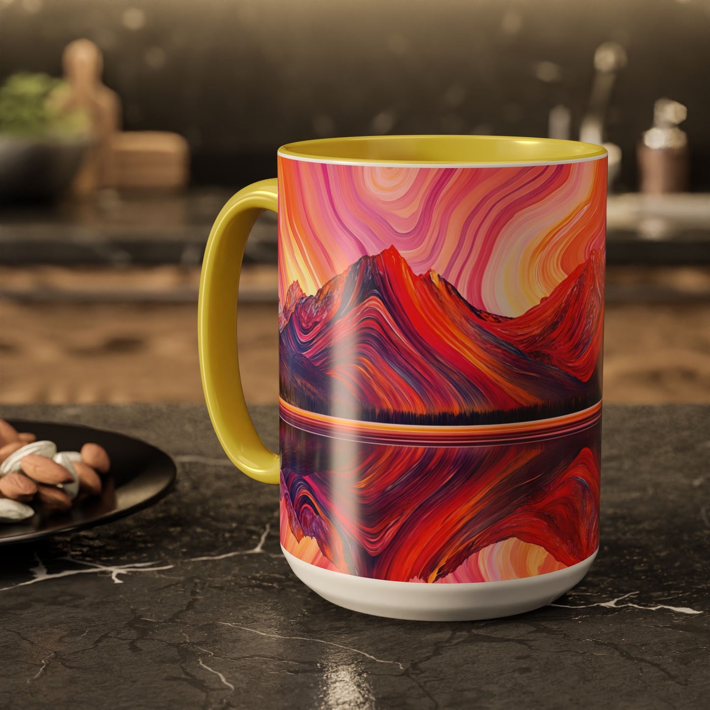 "For In Him All Things Were Created" Colossians 1:16 (NIV), Colorful Mugs (11oz & 15oz)