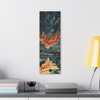 "The Heavens Declare His Glory" Psalm 19:1, Stretched Classic Canvas Fine Art Print