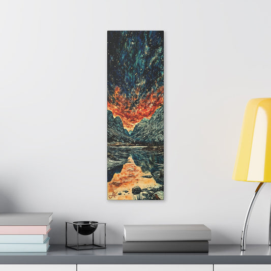 "The Heavens Declare His Glory" Psalm 19:1, Stretched Classic Canvas Fine Art Print