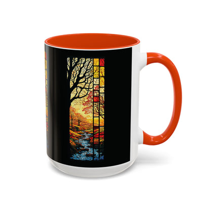"Realization at 5", Colorful Mugs (11oz, 15oz)