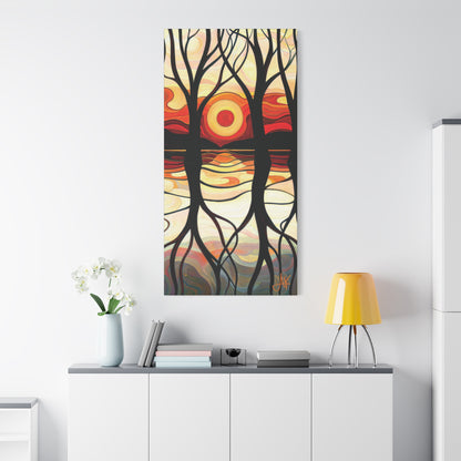 "Liminal Twilight", Fine Art Matte Canvas, Stretched, 1.25"