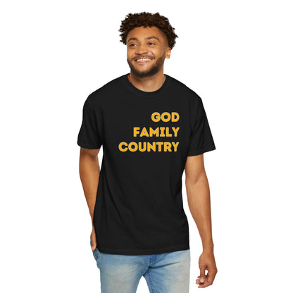 "God Family Country", Unisex T-shirt