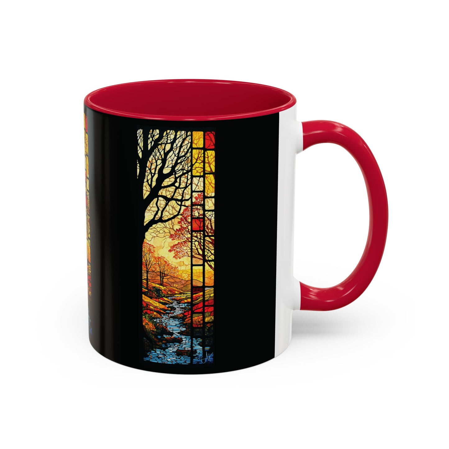 "Realization at 5", Colorful Mugs (11oz, 15oz)