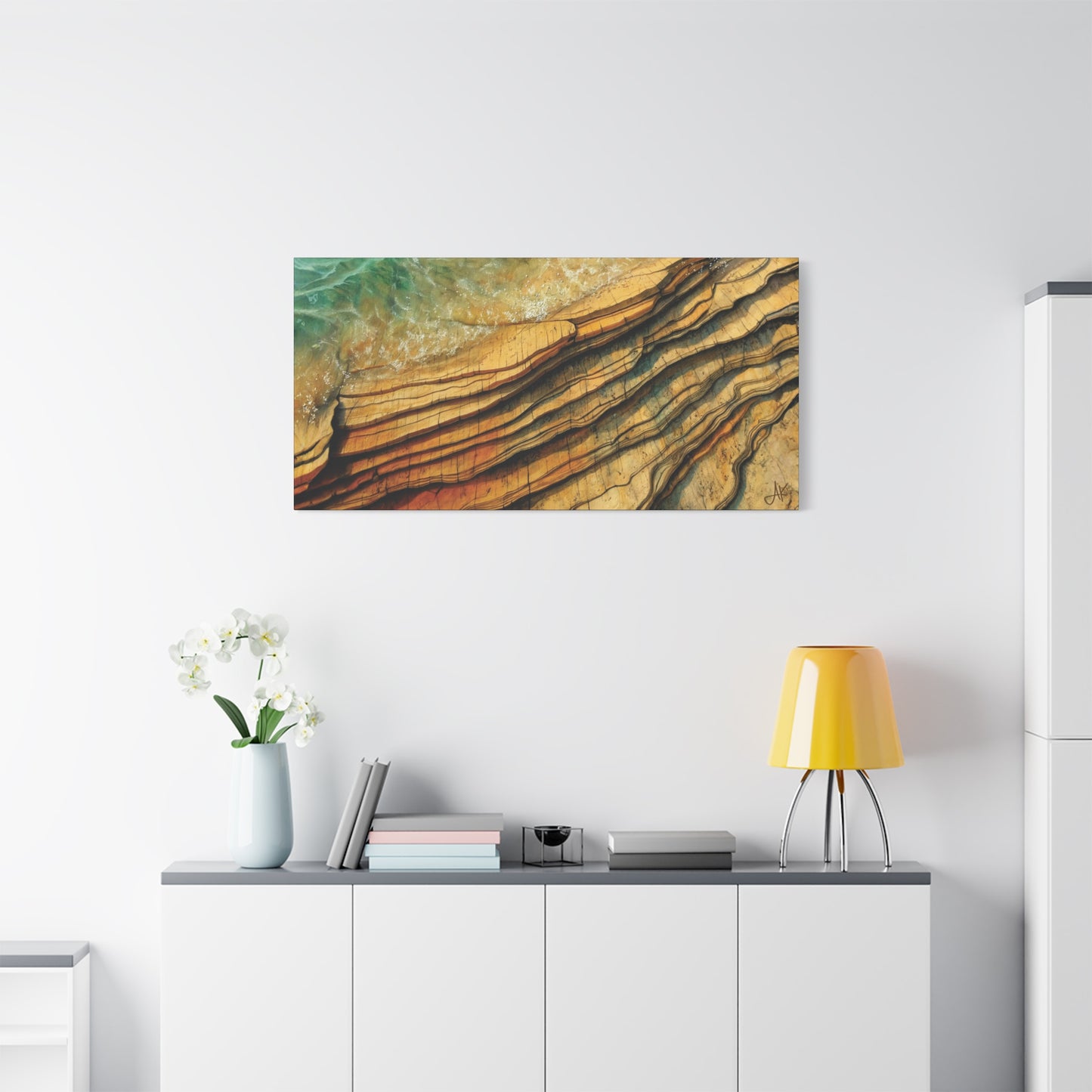 "Tales Spoken by Land & Sea", Fine Art Matte Canvas, Stretched, 1.25"