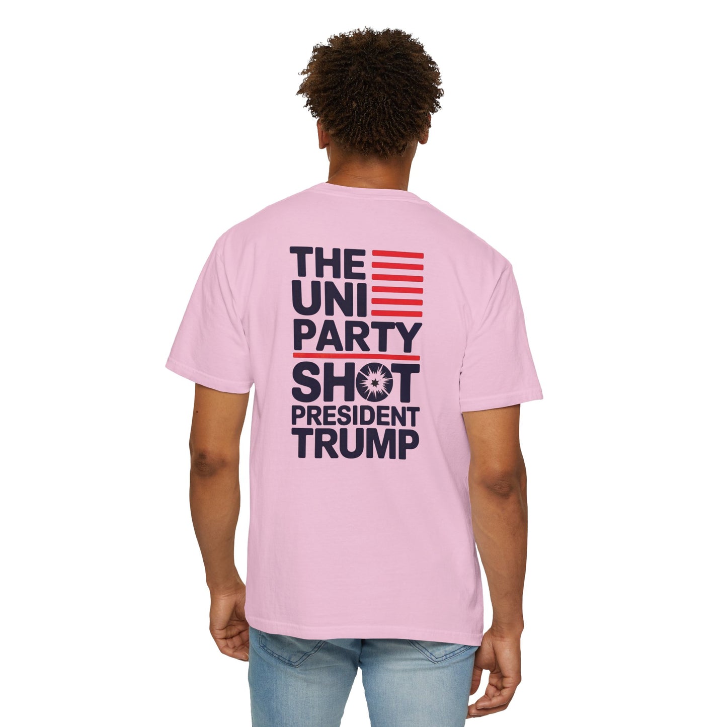 "The Uniparty Shot President Trump" #01, Unisex T-shirt