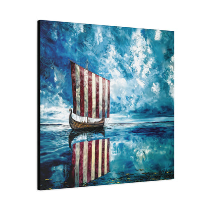 "First Keel at Cille Pheadair", Fine Art Matte Canvas, Stretched, 1.25"