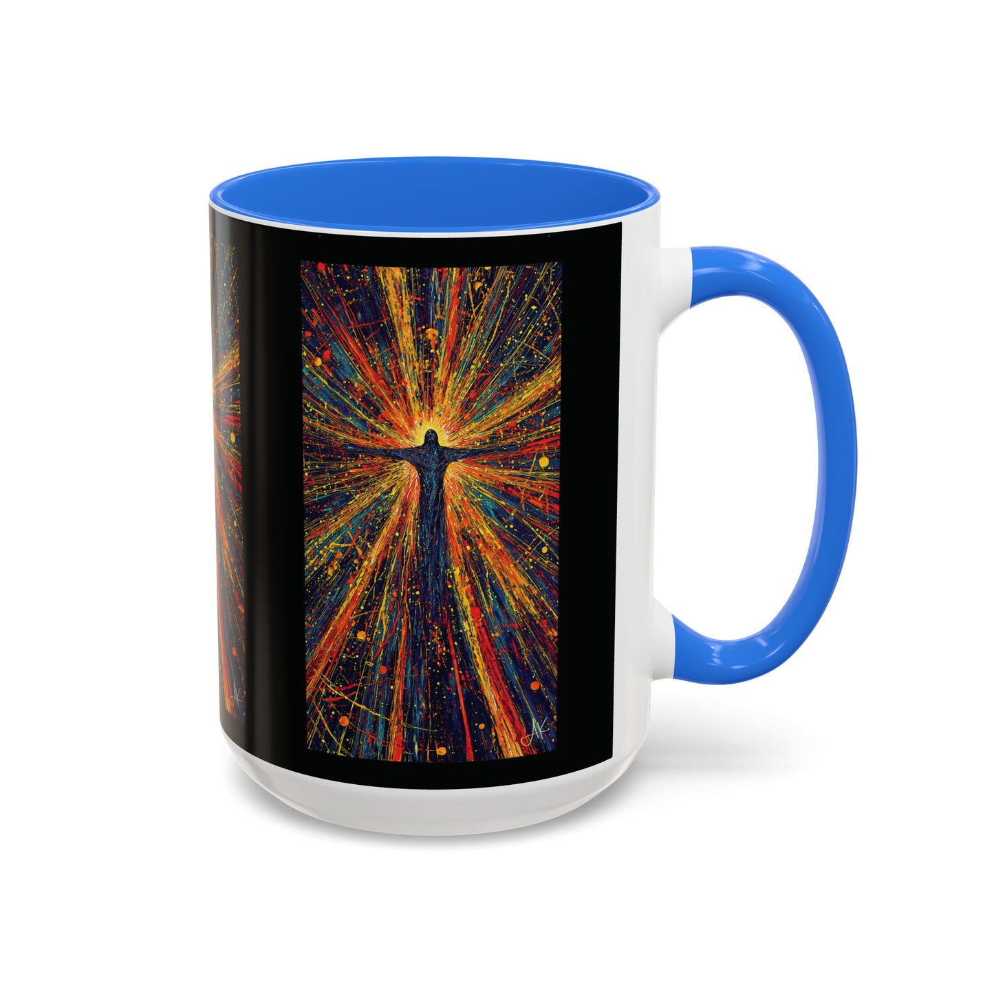 "Born Again in His Radiance - Isaiah 60:1", Colorful Mugs (11oz & 15oz)