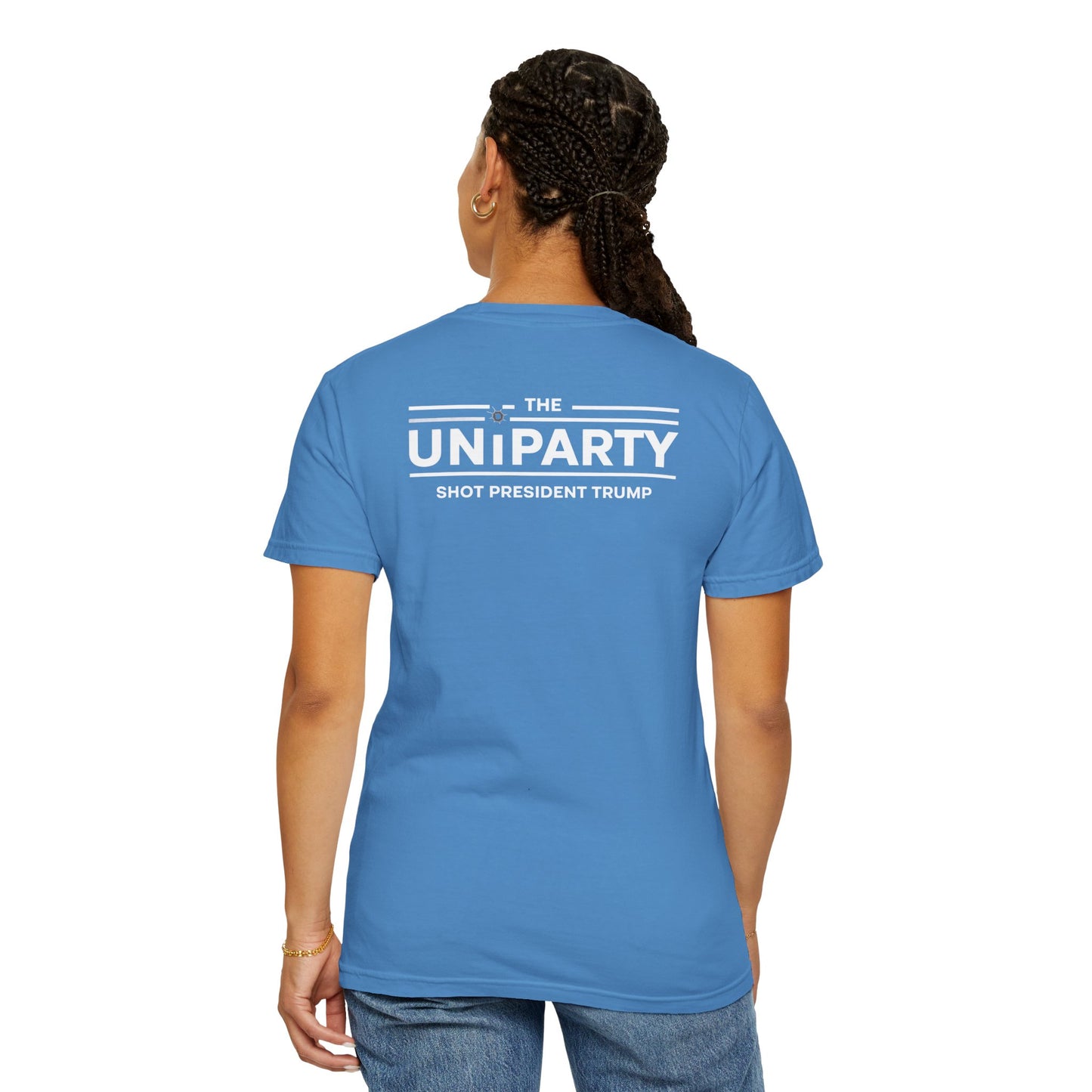 "The Uniparty Shot President Trump" #03, Unisex T-shirt