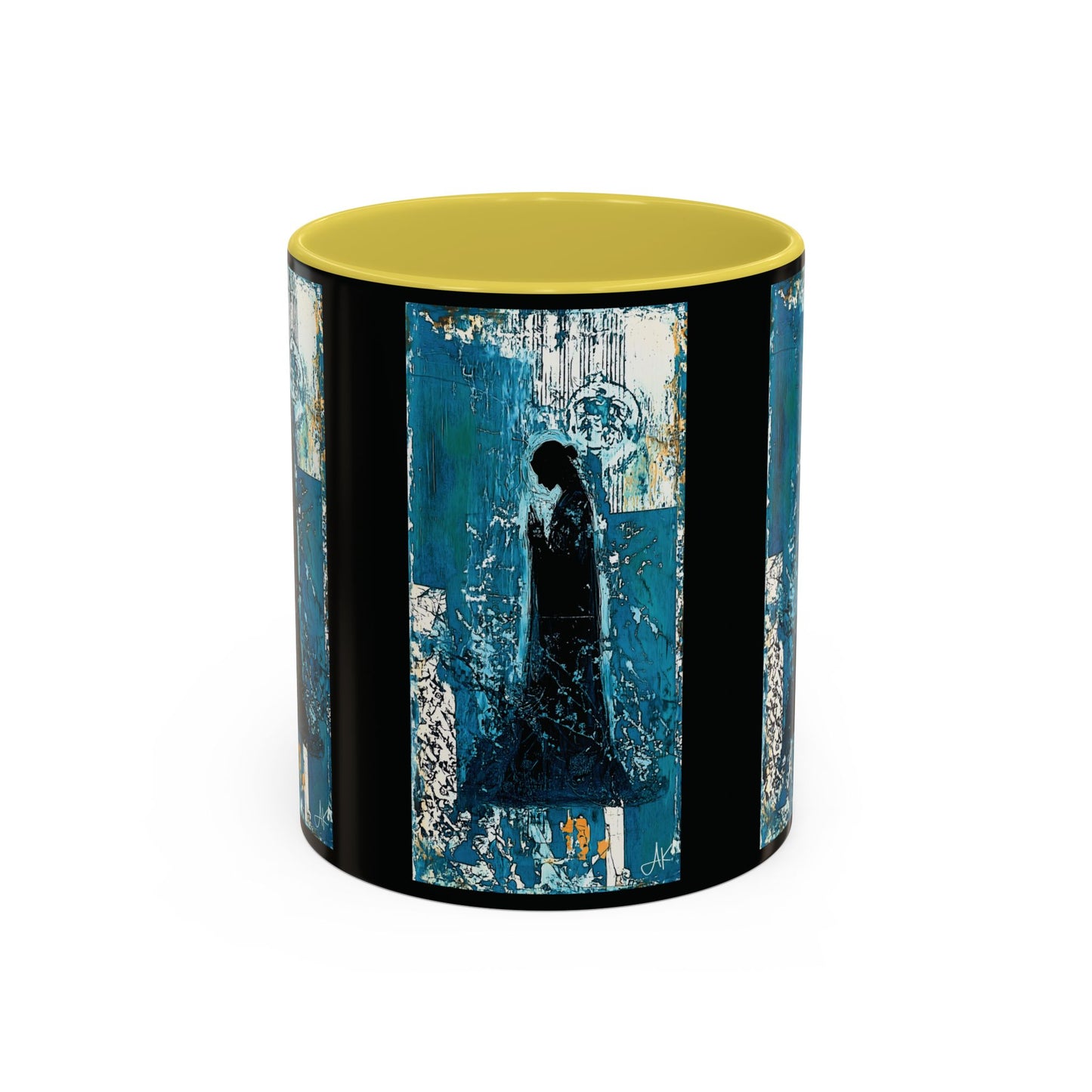 "Behold the Handmaid - Luke 1:38", Colorful Mugs (11oz, 15oz)