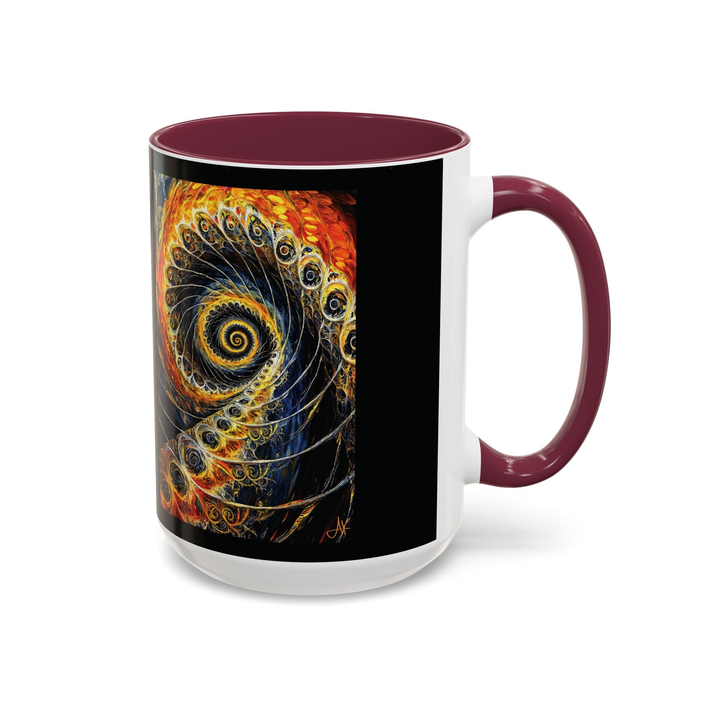 "Beauty of His Design", Colorful Mugs (11oz, 15oz)