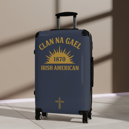 "Clan na Gael - Irish American", Suitcase (Blue Burka Grey)