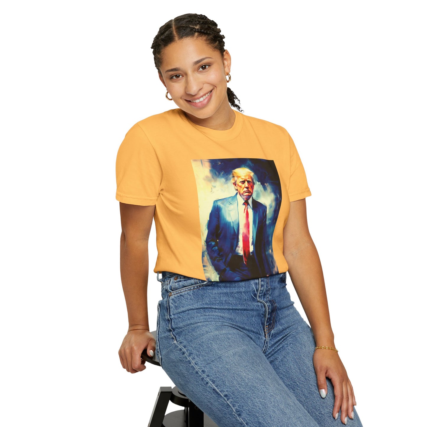 "Trump Portrait No. 6", Unisex T-shirt (Light Colors)