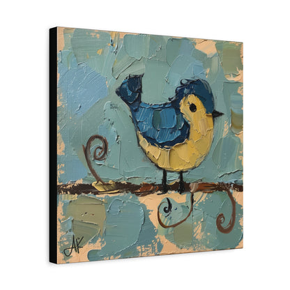 "Little Birdie", Fine Art Matte Canvas, Stretched, 1.25"