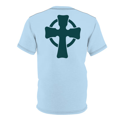 "Retro Jesus", Unisex T-shirt (Arctic Paradise)
