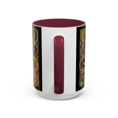 "Every Detail, His Design", Colorful Mugs (11oz, 15oz)