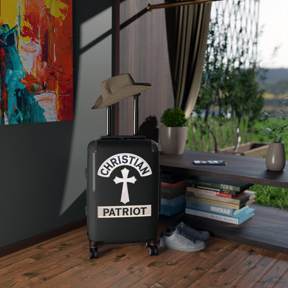 "Christian Patriot" #01 Suitcases (Black)