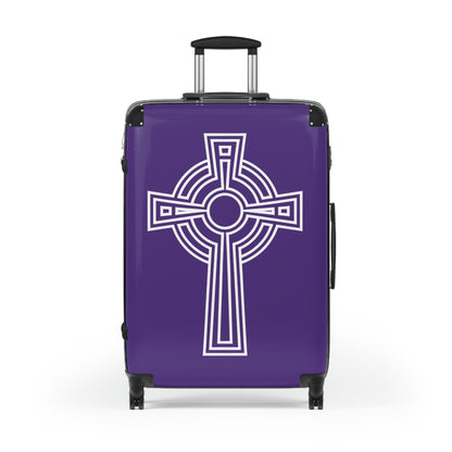 "A Simple High Cross", Suitcases (Purple)