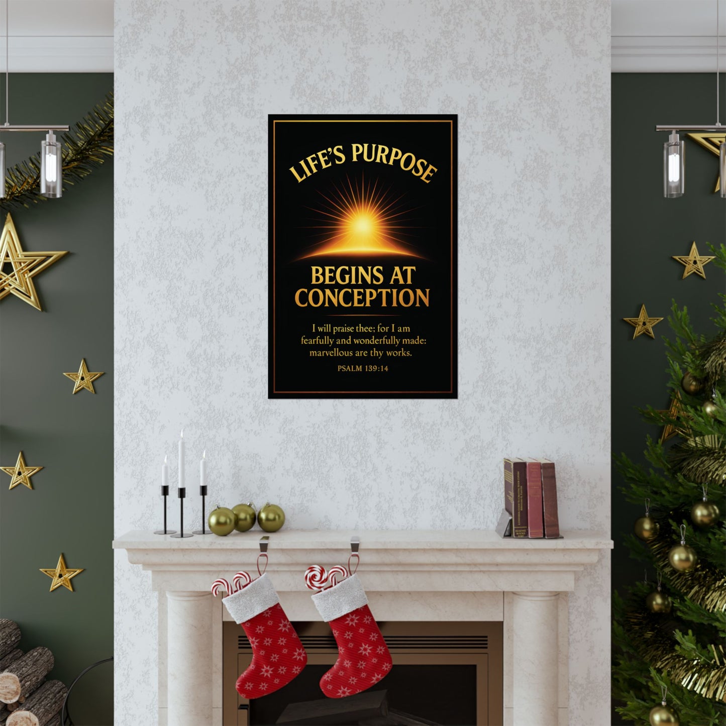 "Life's Purpose, Psalm 139:14", Poster