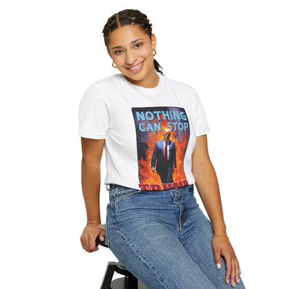 "Nothing Can Stop Trump", Unisex T-shirt (Light Colors)