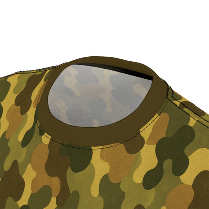 "SASR Day-Ops Camouflage", Unisex Tee (SASR Brown Collar)