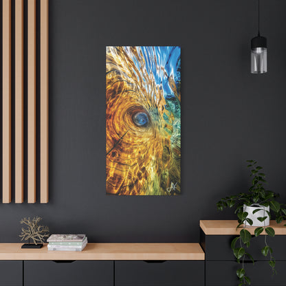 "Tide Hollow – Eye of the Coast", Fine Art Matte Canvas, Stretched, 1.25"